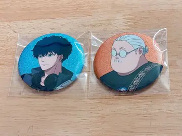 사카모토 데이즈 타워 레코드 락밴드 Ver. 트레이딩 글리터 캔뱃지