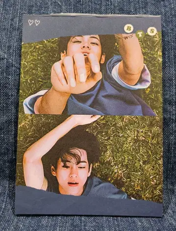 재고 2. BTS 태태 메모장 20매 한국 제작자 태현