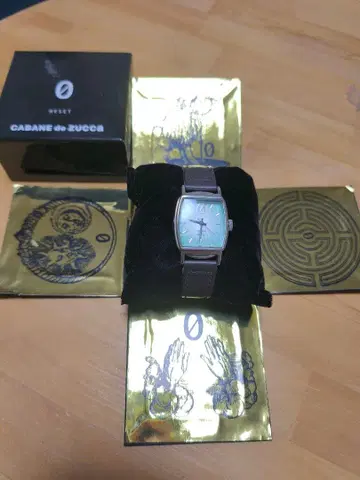 [ 작동품 ] CABANE de zucca 제로 리셋 손목시계