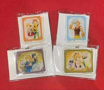 포춘 퀘스트 아크릴 키링 4개 세트