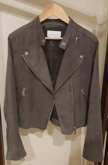 PINKY&DIANE 그레이 라이더 자켓