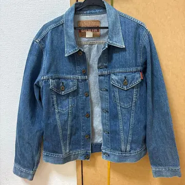 EDWIN 데님 자켓 코튼 100%