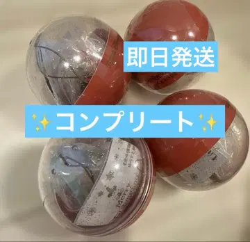 디즈니 리조트 크리스마스 릴린린 캡슐 토이 컴플리트 세트