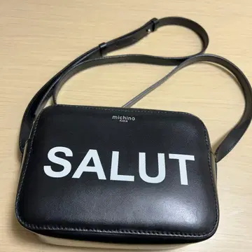 michino SALUT 숄더백 블랙