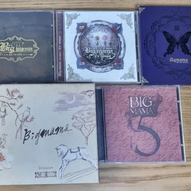 빅마마 앨범 1/2/3/4/5집 CD
