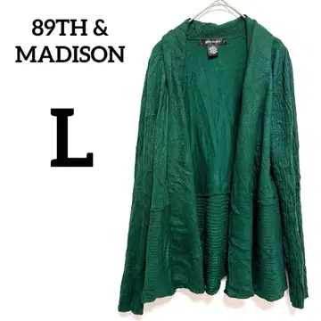 89TH & MADISON 그린 리브 가디건 [ L ] 겉옷 가을/겨울