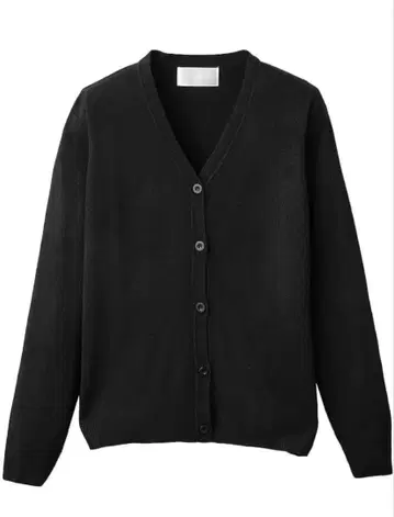 너스리 블랙 가디건 3L 사이즈