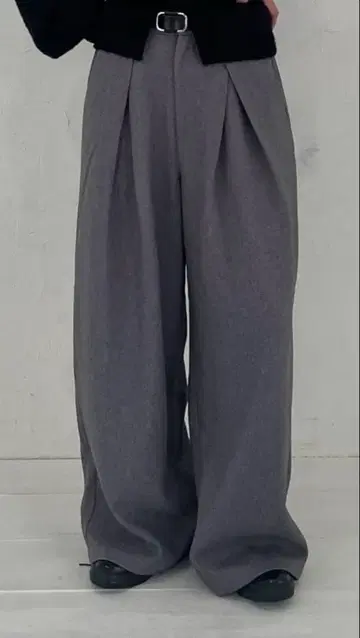 시마무라 턱 팬츠 natsuki 그레이 M