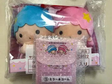 키키라라 거울 & 빗 50주년 기념 봉제 인형 세트