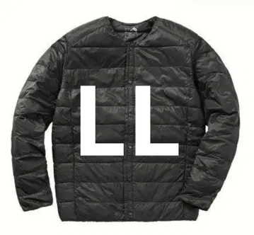 새상품 워셔블 퓨전 다운라이트 자켓 블랙 LL 워크맨 등산