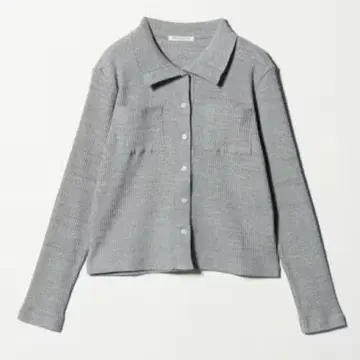 BEAUTY&YOUTH 코튼 리브 하이넥 가디건 워셔블