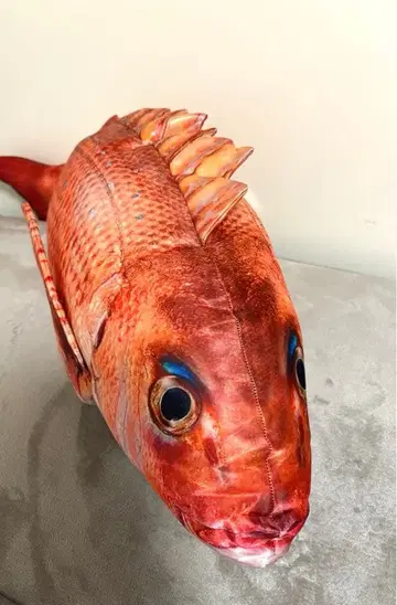 해산물 시장 도미 봉제 인형