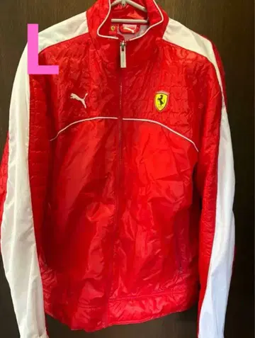 Puma Ferrari 나일론 자켓 레드