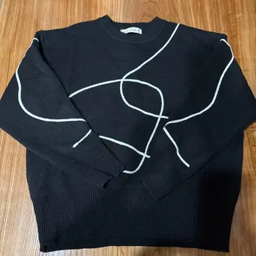 NANO universe / 선 패턴 니트 풀오버