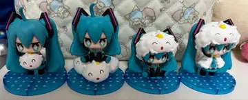 하츠네 미쿠 슈마이군 콜라보 피규어 4개 세트