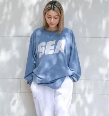 wild and sea 위드앤씨 롱T