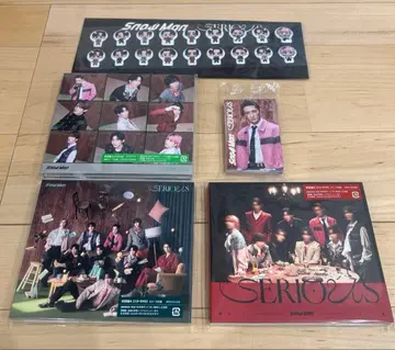 Snow Man SERIOUS 3 형태 세트