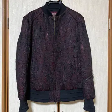 TORNADO MART 록키 크럼블 자카드 블루종