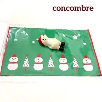 데코레 콘콘브르 크리스마스 눈 달마 러그 스타 만복 북극곰 북극곰