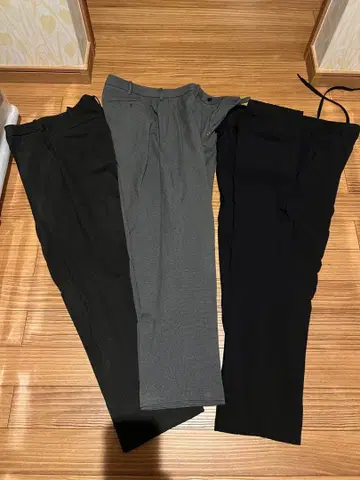 UNIQLO HEATTECH 팬츠 3종 세트 L 사이즈
