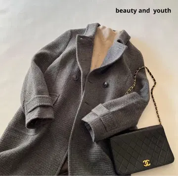 6861. 뷰티 앤 유스 울 블렌드 코트