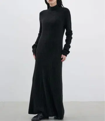 siwem BOUCLE KNIT DRESS