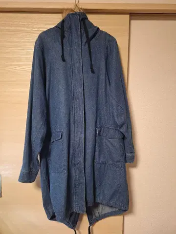 somari imagination 데님 자켓 롱 기장 데님 코트