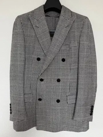 TOMORROWLAND PILGRIM 더블 자켓 제냐 실크 원단