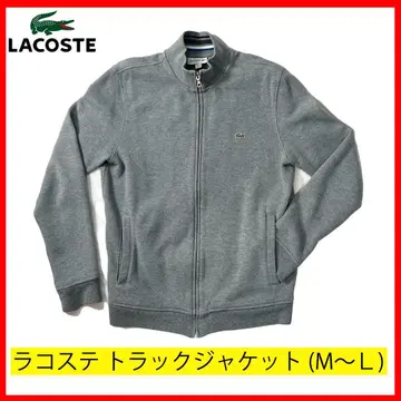 라코스테 LACOSTE 트랙 자켓 속기모 풀 지퍼 자켓 M~L 스웨터