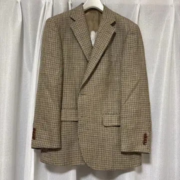 Savile Row 체크 무늬 테일러드 자켓 [ AB4 ]