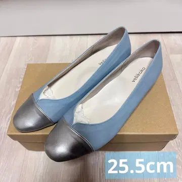 새상품 [베리코코] 스퀘어토 캡 플랫 펌프스