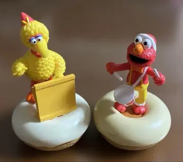 세서미 스트릿 크리스마스 장식 엘모와 빅버드