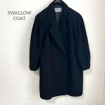 SWALLOW COAT 체스터 코트 블랙 계열 9호 울