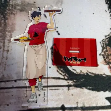 하이큐 하이큐!! 쿠로오 테츠로 아크릴 스탠드 카페 네코마