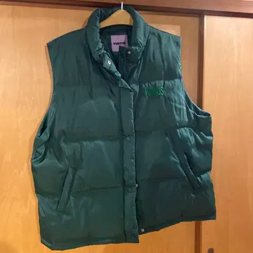 PUNYUS 그린 다운 베스트 사이즈 2