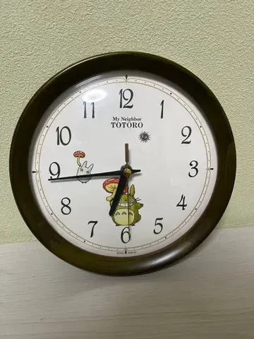 이웃집 토토로 벽걸이 시계 지브리