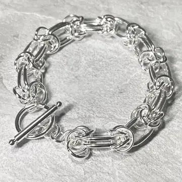 SILVER 925 BRACELET HARDWEAR CHAIN 팔찌