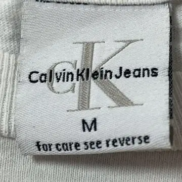 90s USA 캘빈클라인 ck 포켓 무지 티셔츠