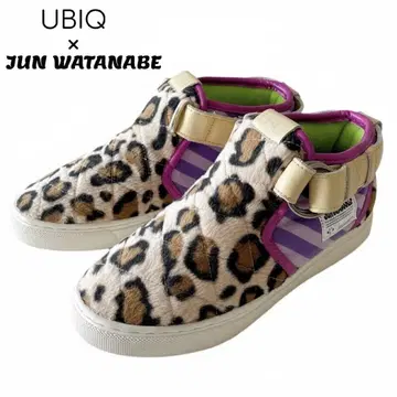 새상품급 UBIQ x JUN WATANABE 콜라보 eL2 레오파드 24