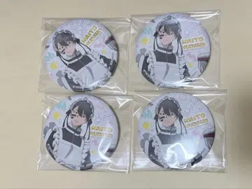 토겐안키 저지 메이드 캔뱃지 무타노 무진 4종 세트