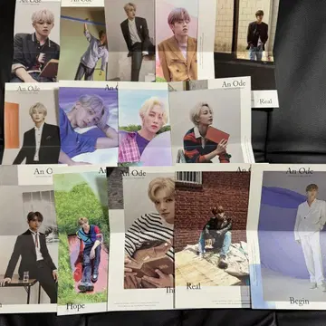 SEVENTEEN CD an ode 포스터