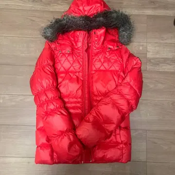 PUMA 퍼 다운 빨간색