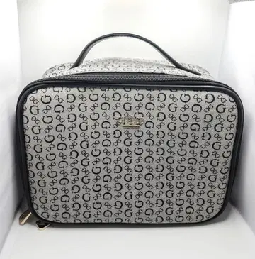 GUESS 핸드백 메이크업 파우치 그레이 x 블랙