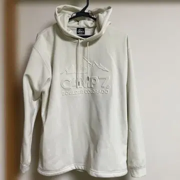 CAMP7 화이트 후드티 M 사이즈