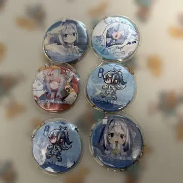 아마네 카나타 빅 에코 콜라보 캔뱃지 세트