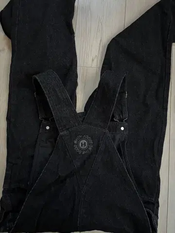 블랙 데님 살로펫