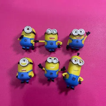 미니언 피규어 6체 세트