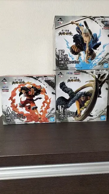 원피스 제일복권 결투의 기억 루피 A상, 에넬 E상, 크로커다일 F상