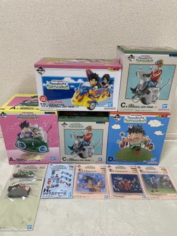 제일복권 드래곤볼 SNAP2 A상 C상 D상 라스트 원 5체