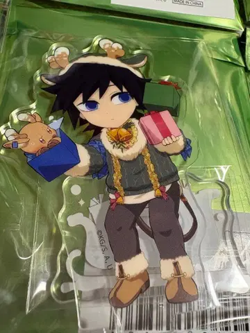 귀멸의 칼날 토미오카 기유 ufotable 크리스마스 아크릴 스탠드